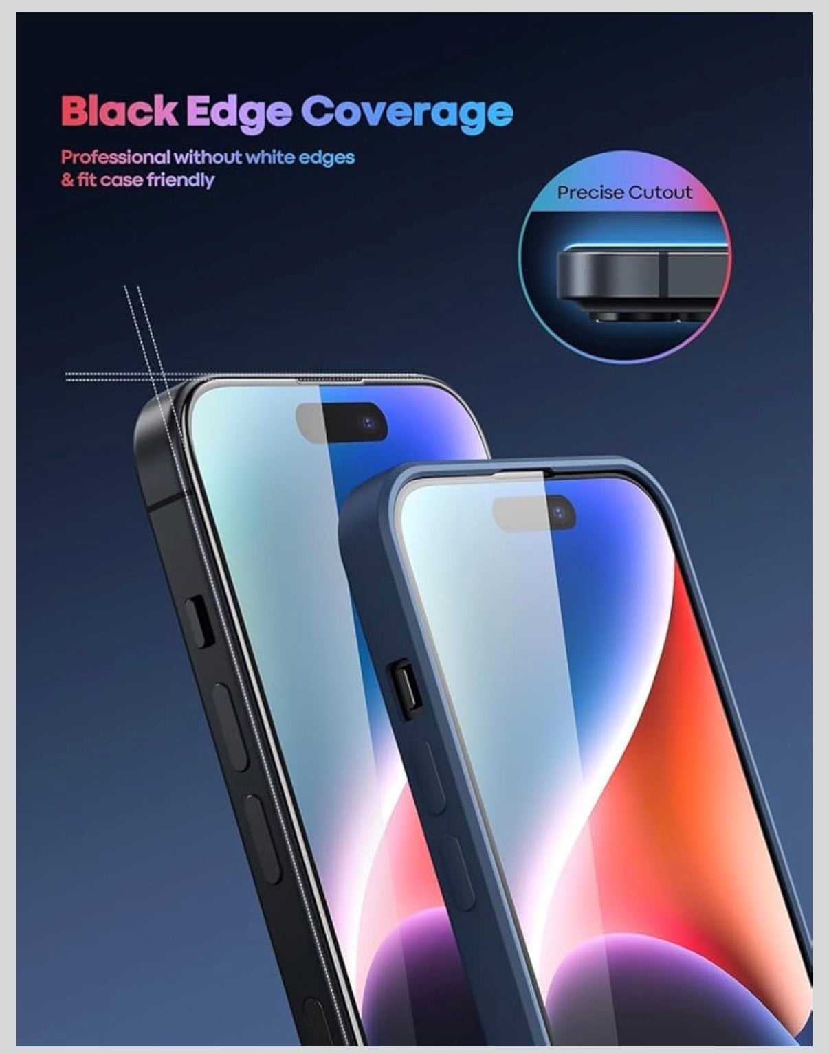 CLAUZIO Screen Protector for iphone 16/16pro - Military-Grade Tempered Glass | Edge-to-Edge Coverage | Case Friendly |Anti-Scratch | Bubble-Free | Gorilla Glass | HD Clarity | Easy Installation
