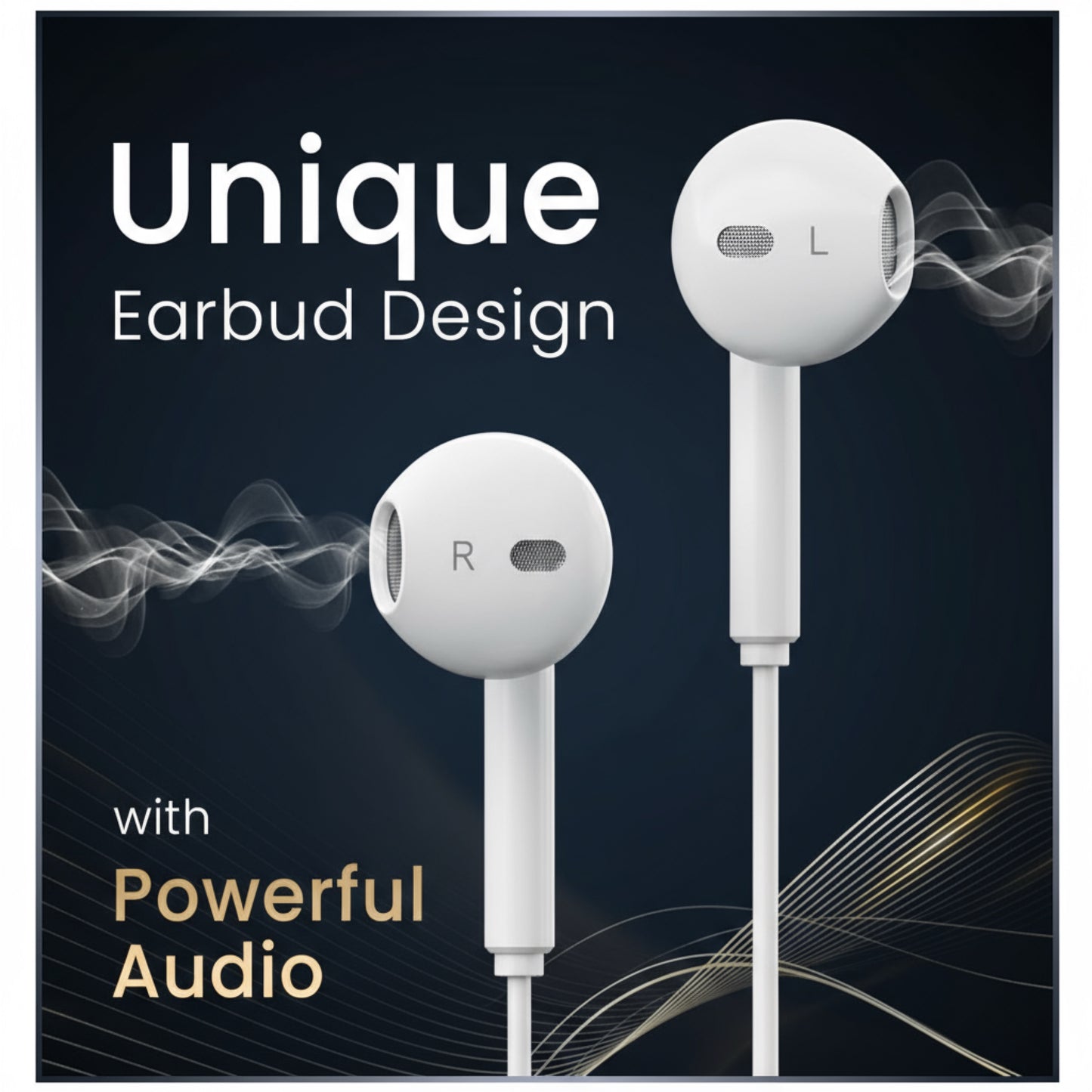 MFi Certified Earphones with Lightning Connector – Wired Headphones with Microphone & Volume Control Compatible with iPhone 14, 13, 12, 11, SE, and iPhone X Series (Lightning Cable)