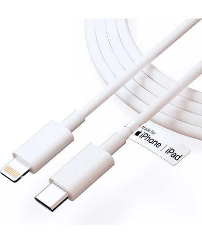 Apple-Type C to Lightnlng [MFi Certified] Fast Charging Cable Compatible with iPhone 14/14 Pro/ 14 Pro Max/ 13/13 Pro/ 13 Pro Max/ 12/11/XR/XS/X/8 Series.