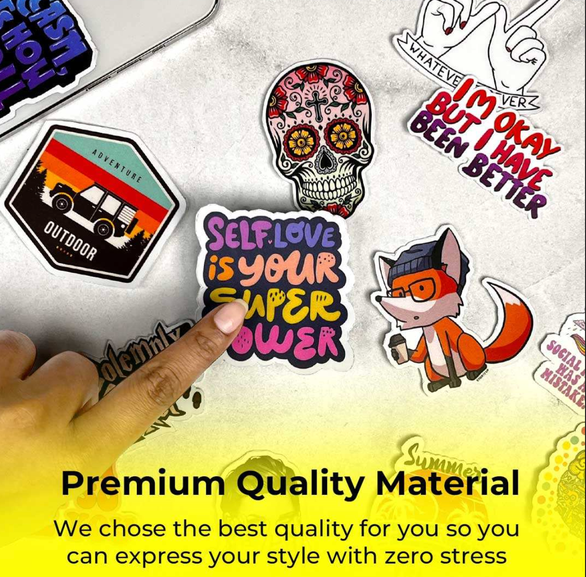 CLAUZIO Bad Choices Make Good stories sticker