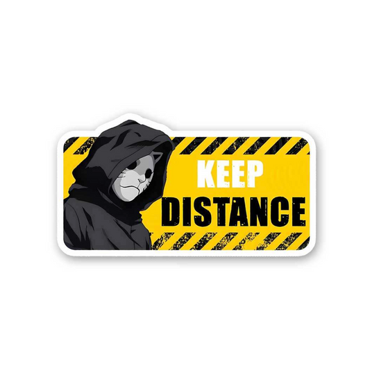 CLAUZIO Keep Distance Sticker
