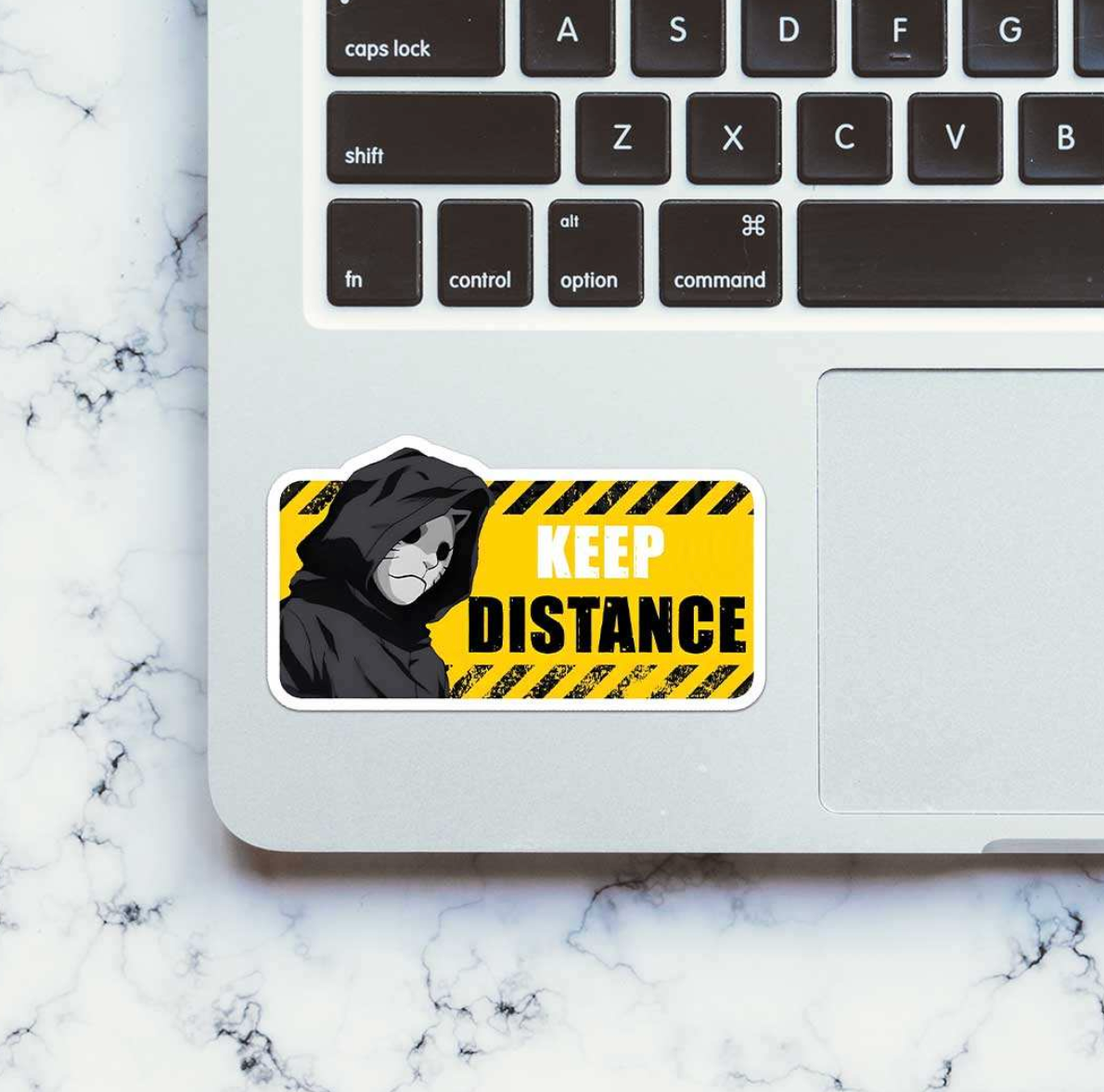 CLAUZIO Keep Distance Sticker