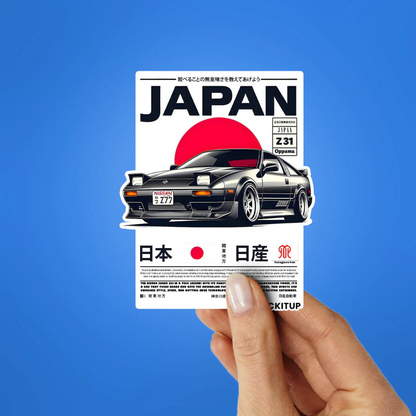 CLAUZIO JAPAN OPPAMA STICKER