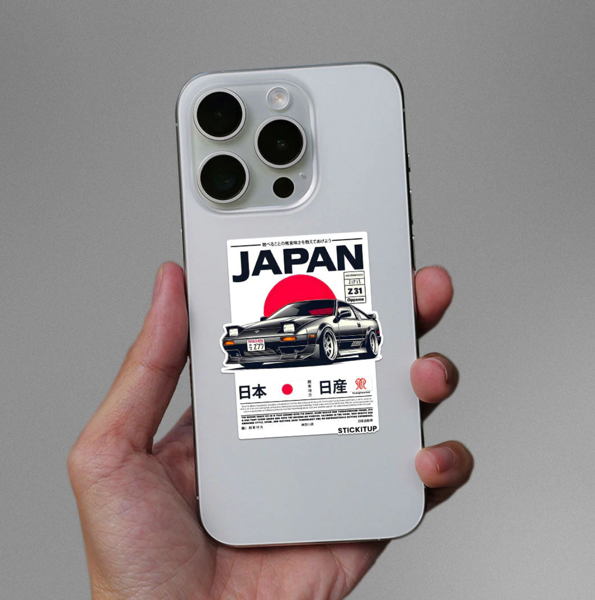 CLAUZIO JAPAN OPPAMA STICKER