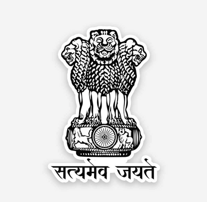 INDIAN EMBLEM STICKER