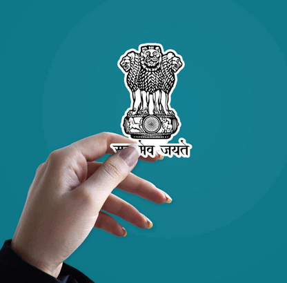 INDIAN EMBLEM STICKER