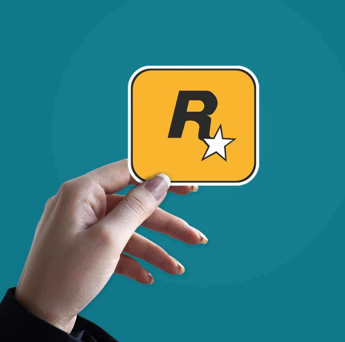 CLAUZIO Rockstars Games Sticker