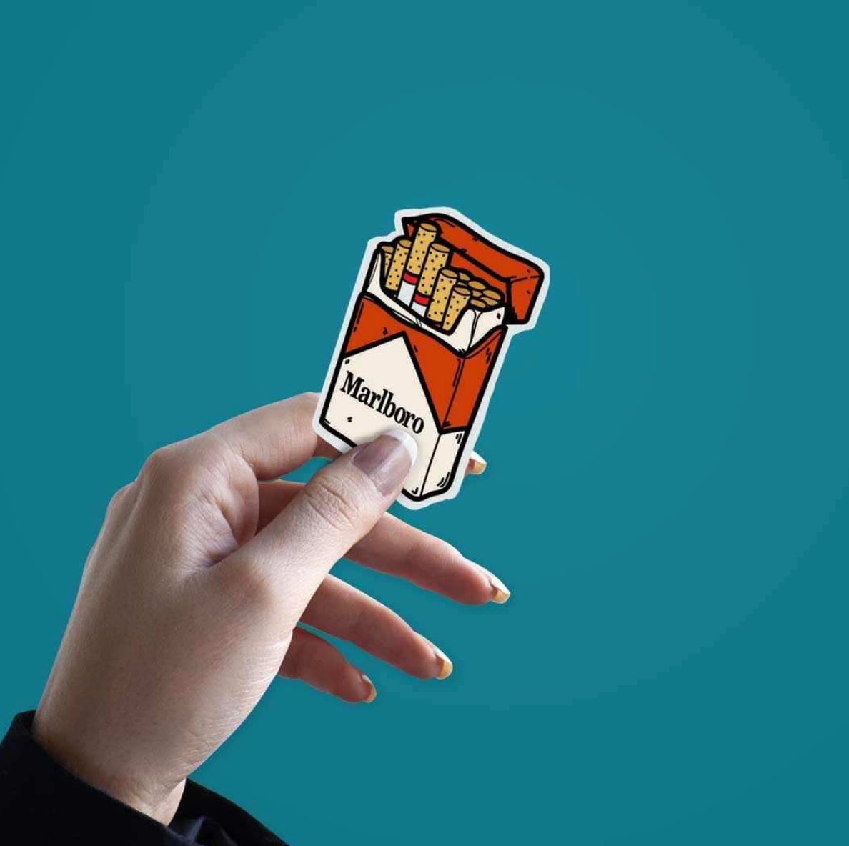 CLAUZIO Marlboro Sticker