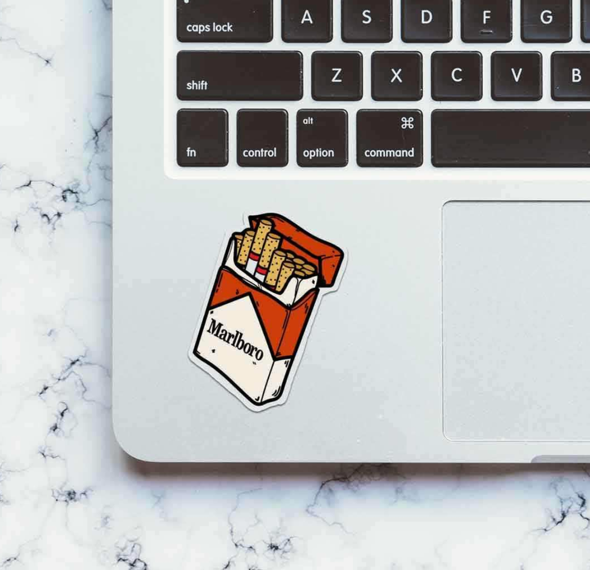 CLAUZIO Marlboro Sticker