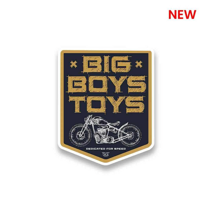 CLAUZIO Big Boys Toys Sticker