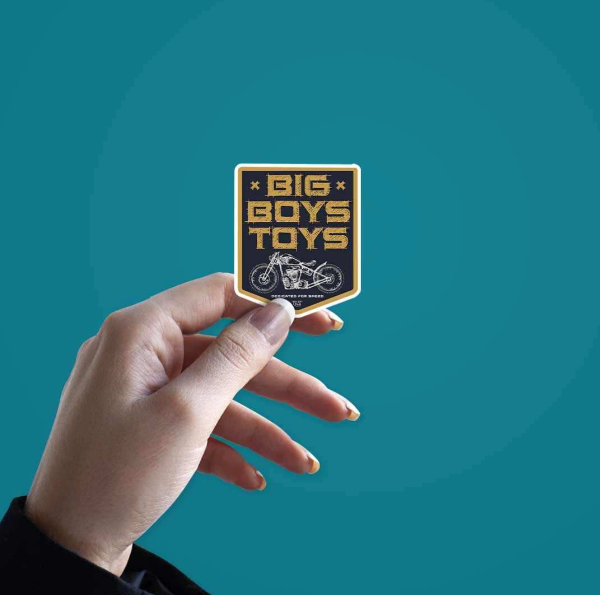 CLAUZIO Big Boys Toys Sticker