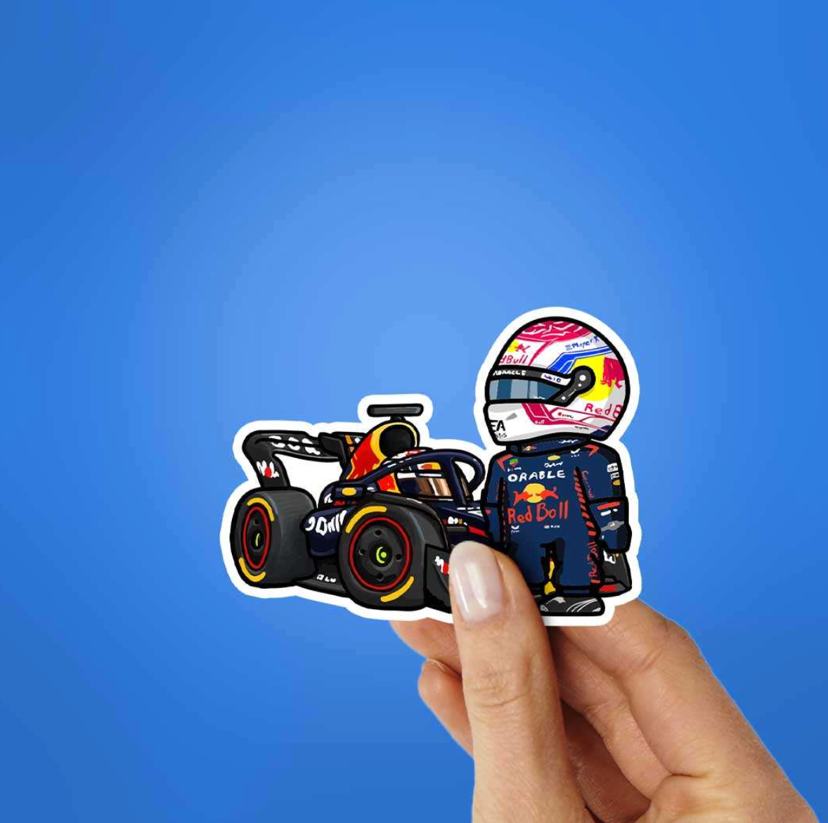 CLAUZIO Max Verstappen Sticker