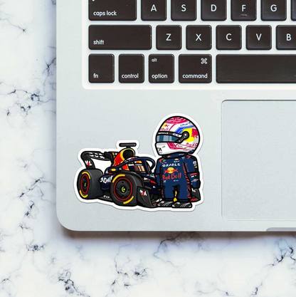 CLAUZIO Max Verstappen Sticker