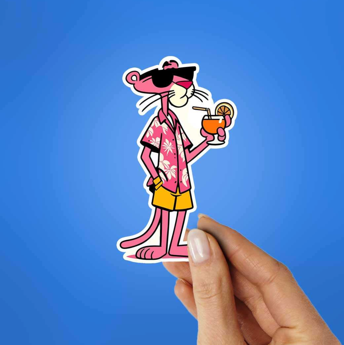 CLAUZIO Pink Panther Edition sticker