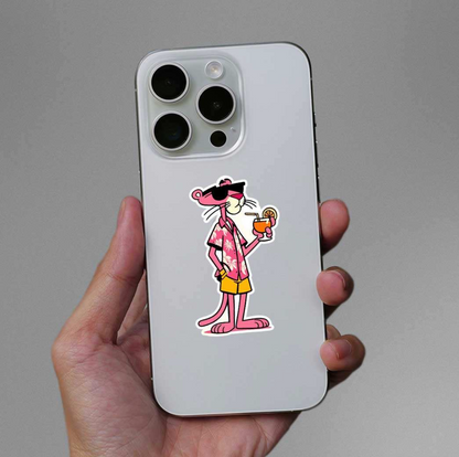 CLAUZIO Pink Panther Edition sticker