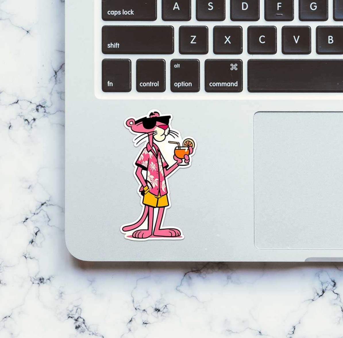 CLAUZIO Pink Panther Edition sticker