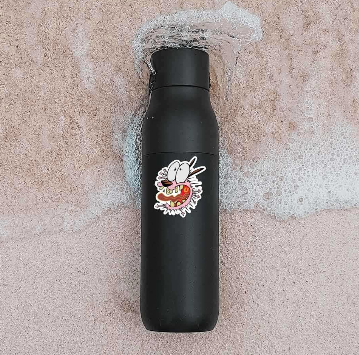 CLAUZIO Courage the Cowardly Dog sticker