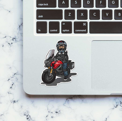 CLAUZIO Biker Boy Sticker