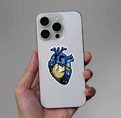 CLAUZIO Starry Heart Sticker