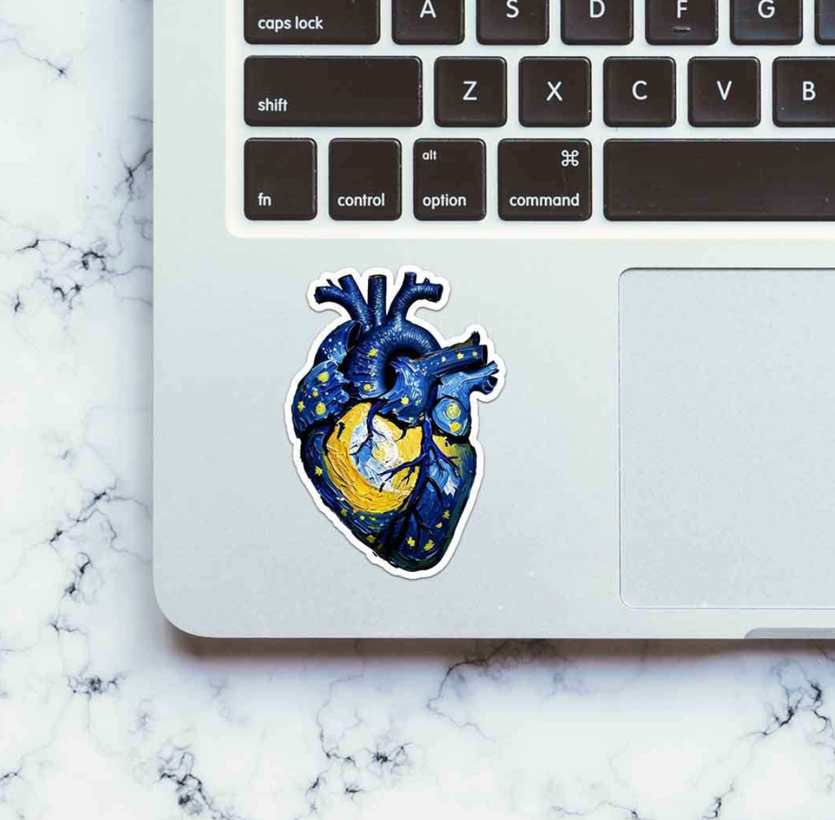 CLAUZIO Starry Heart Sticker