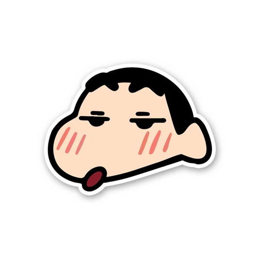 CLAUZIO Shy Shinchan sticker
