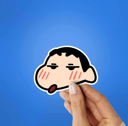 CLAUZIO Shy Shinchan sticker