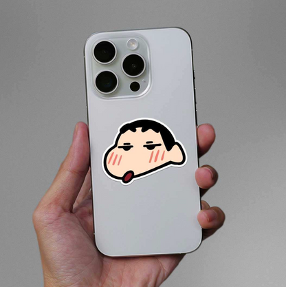 CLAUZIO Shy Shinchan sticker