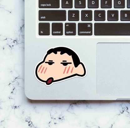 CLAUZIO Shy Shinchan sticker