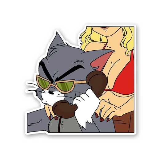 CLAUZIO Rich Tom Sticker