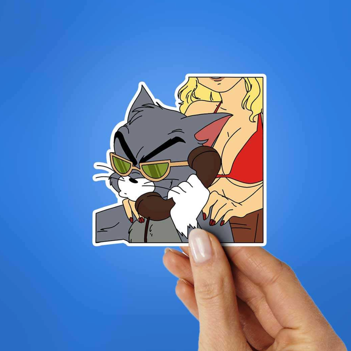 CLAUZIO Rich Tom Sticker