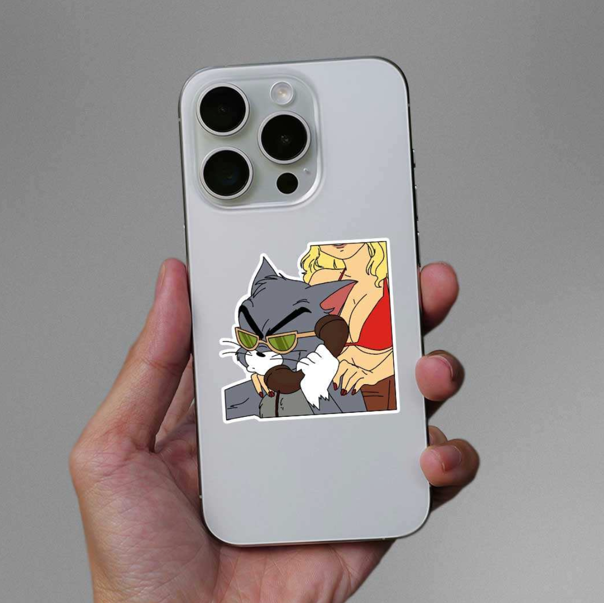 CLAUZIO Rich Tom Sticker