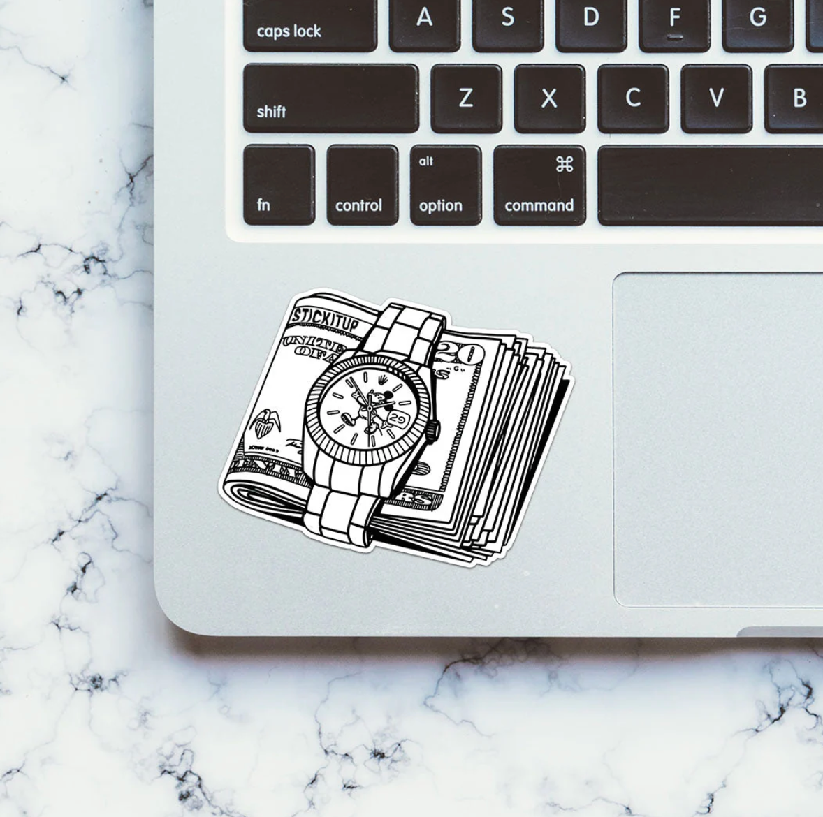 CLAUZIO Time is Money Sticker