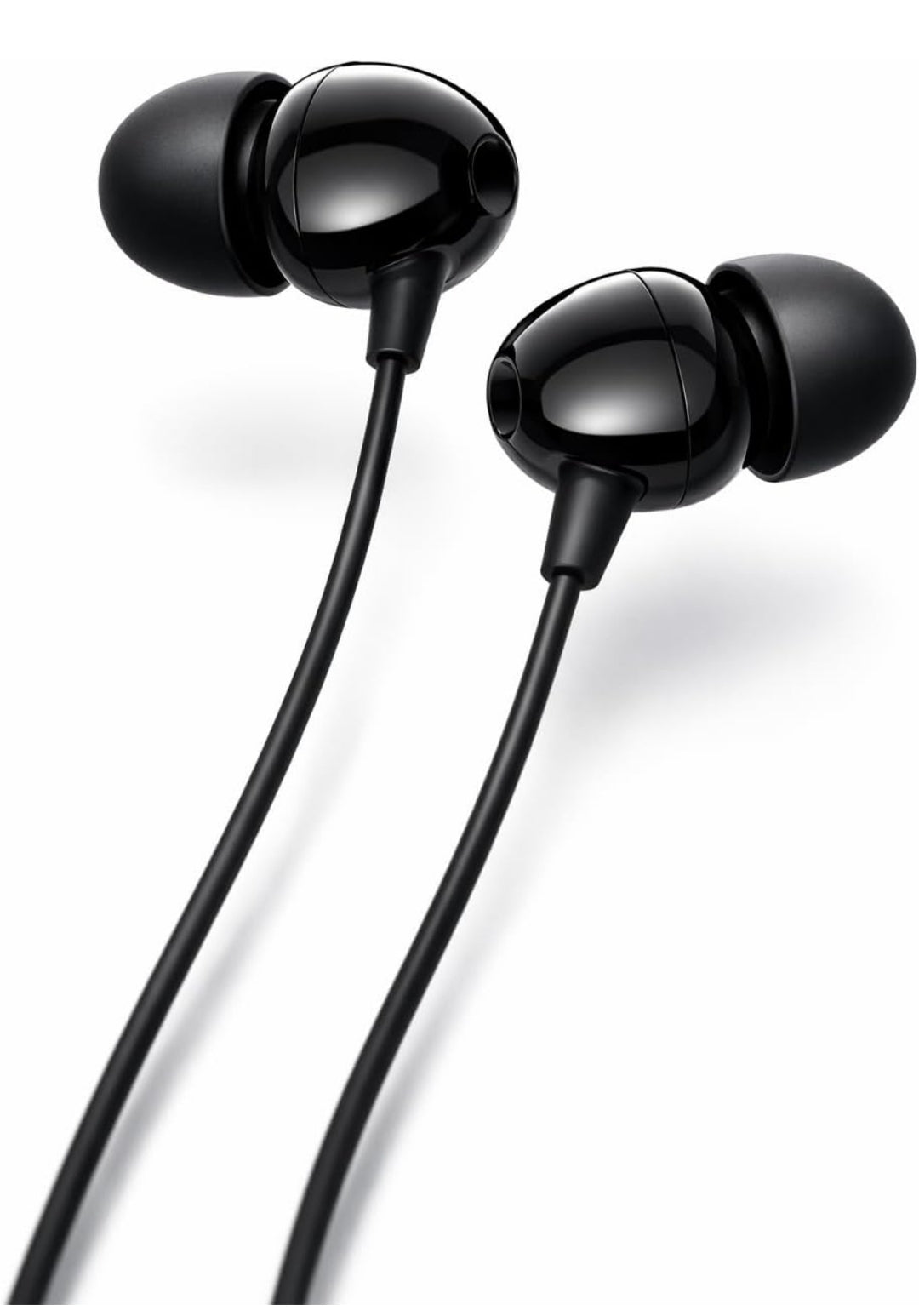MFI 100 C Wired Headphones Earphones with Type-C Jack, in-Line Microphone, in Ear, 10Mm Drivers, Signature Sound, Integrated Controls & Multi-Os Compatibility (Black) (CZ 100 Black)