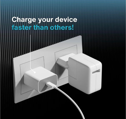 20W Type C Adapter [MFi Certified,2 Yrs Warranty] Compatible for iPhone 17 Air/17 Pro & Pro Max/iPhone 16/16e/16 Plus/16 Pro & Pro Max,15/14/13/12/11 Series with PD Fast Charging Adaptor (1)