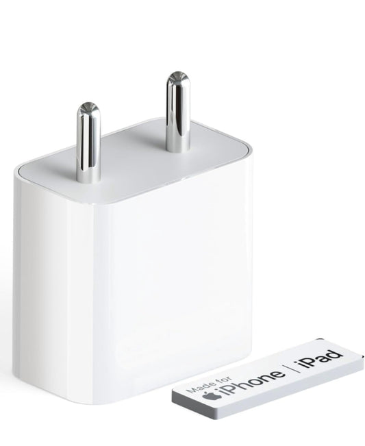 20W Type C Adapter [MFi Certified,2 Yrs Warranty] Compatible for iPhone 17 Air/17 Pro & Pro Max/iPhone 16/16e/16 Plus/16 Pro & Pro Max,15/14/13/12/11 Series with PD Fast Charging Adaptor (1)