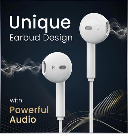 MFi Certified Lightning Wired Earphones, in-Ear Headphones with Microphone & Volume Control for iPhone 14/13/12/11/SE/X Series (Type C)